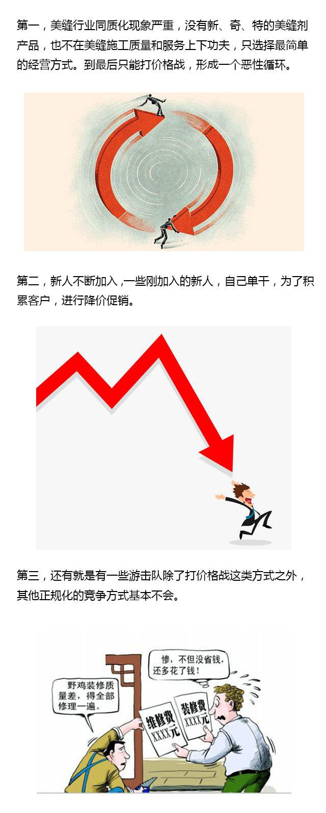 美縫劑價格戰(zhàn)